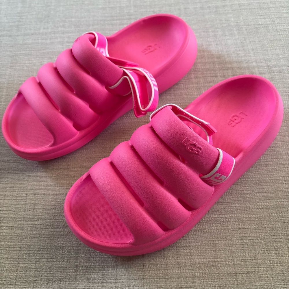 Brand New Pink Ugg Sandals
